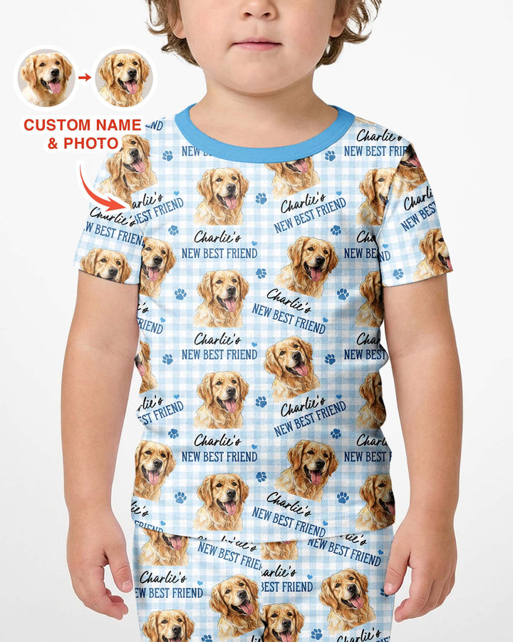 New Best Friend Bamboo Two Piece Short Sleeve Shorts Pajama Set