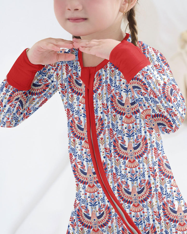 Patriotic Eagle Bamboo Convertible Zippy