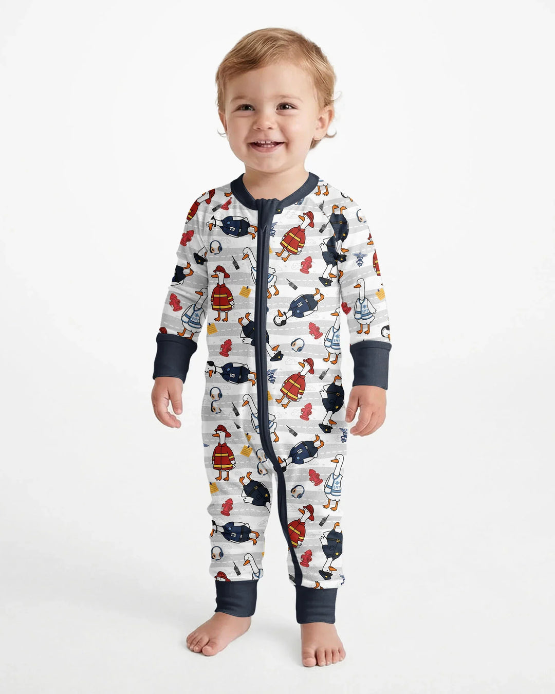 Gerippte Babykleidung mit individuellem Foto - Weich &amp; Skizzenhaft