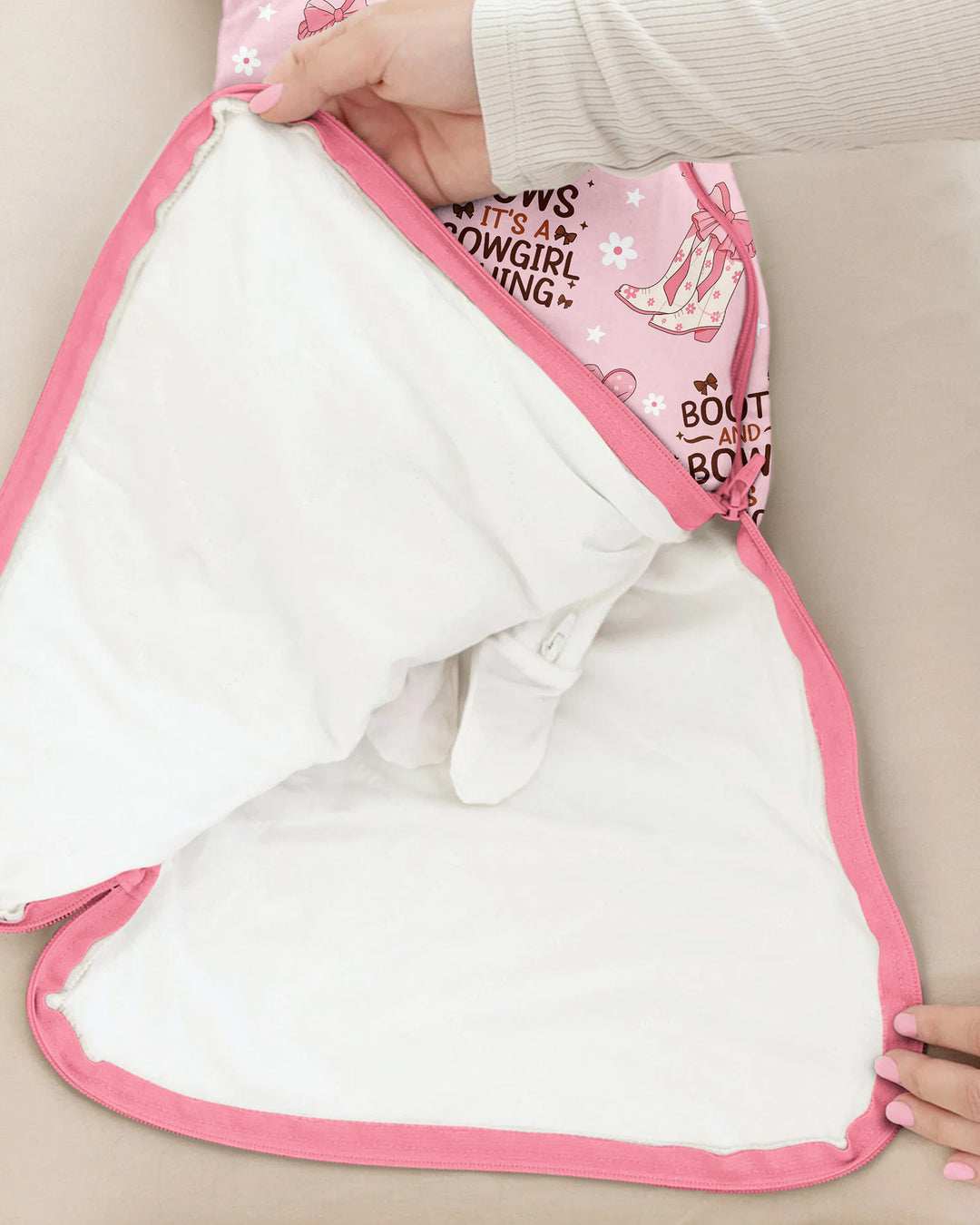 Schlafsack aus Bambus (Vorlage)