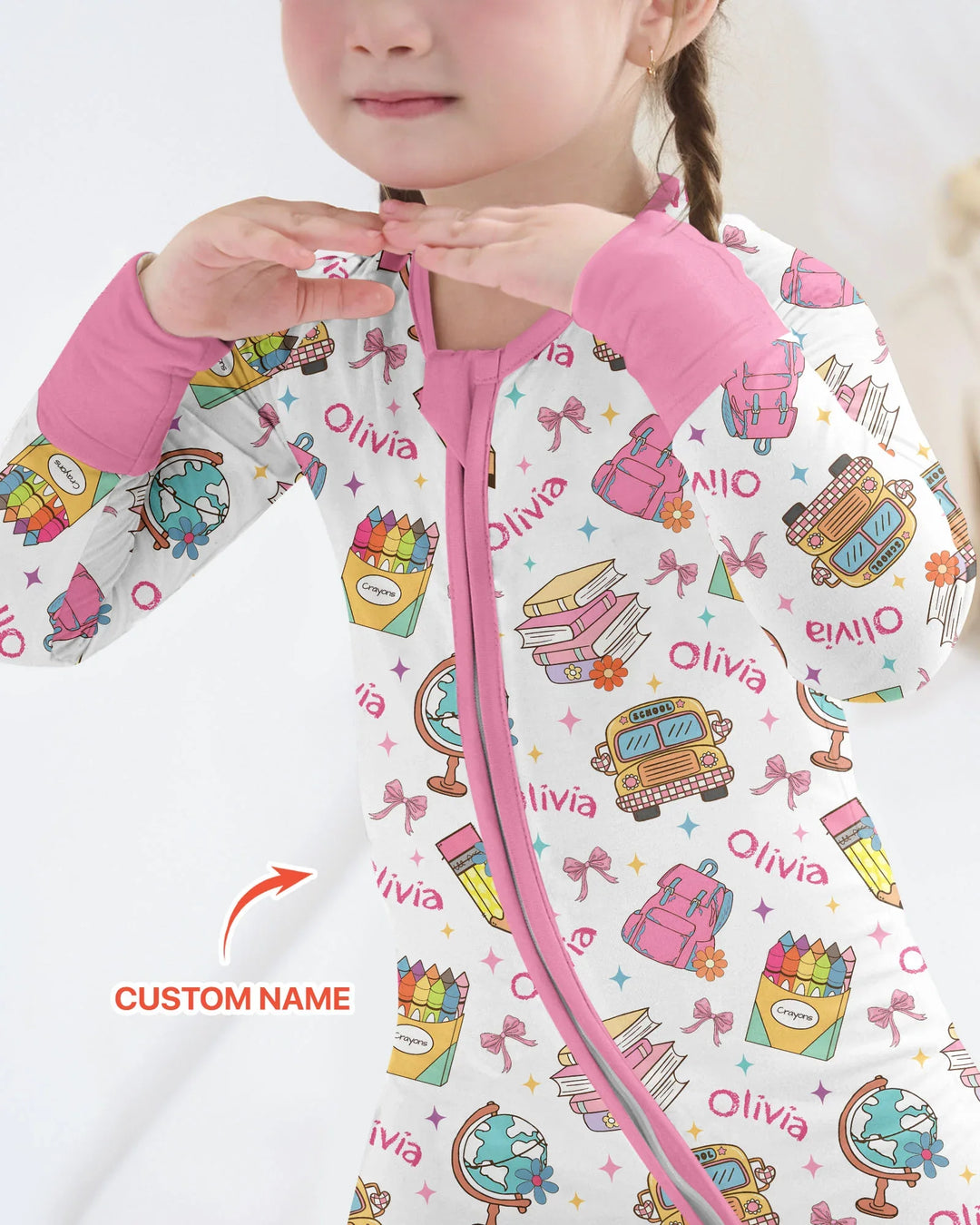 Gerippte Babykleidung mit individuellem Foto - Weich &amp; Skizzenhaft