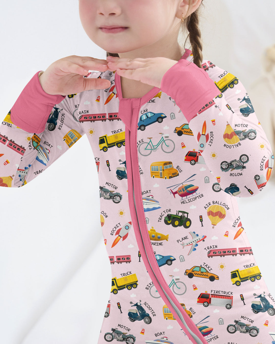 Gerippte Babykleidung mit individuellem Foto - Weich &amp; Skizzenhaft