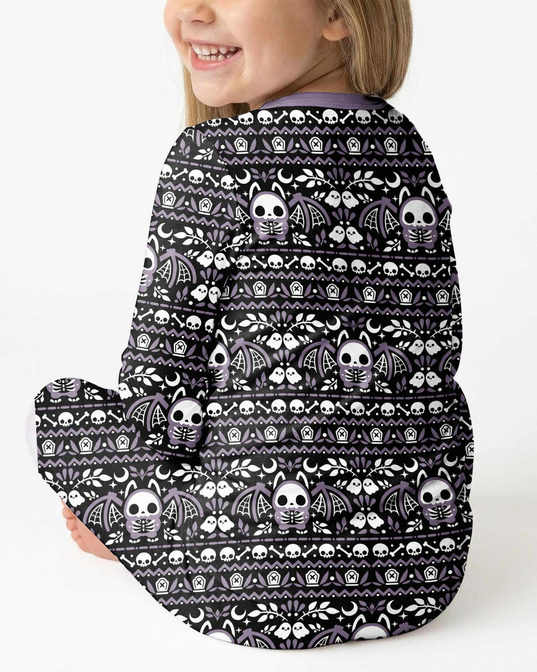 Batty Fair Isle Bamboo Two Piece Long Sleeve Pajama Set