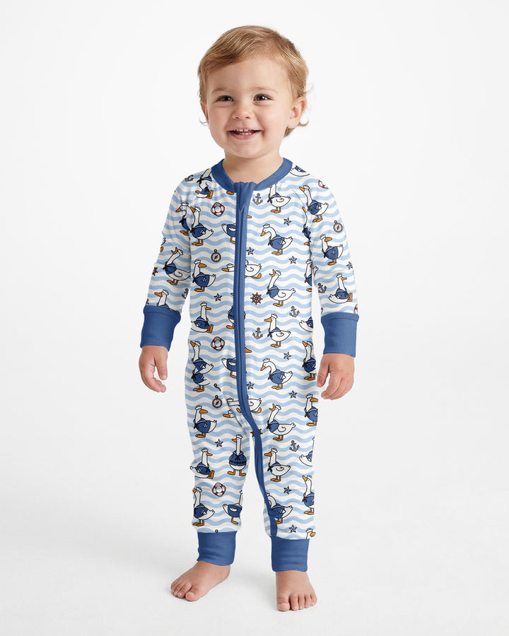 Silly Goose Sailor Bamboo Convertible Zippy