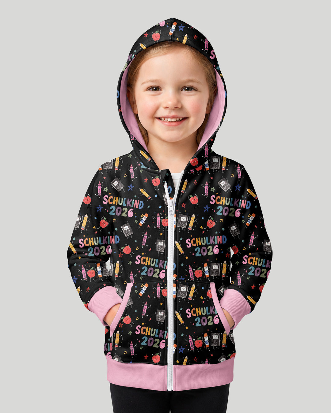 First Day Fun 2026 Bamboo Zip Hoodie
