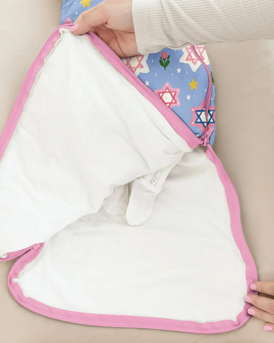 Starry Bloom Blessings Family Matching Bamboo Sleep Bag
