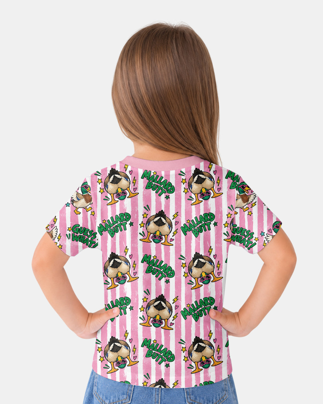 Guess What Mallard Butt Bamboo Crewneck T-Shirt