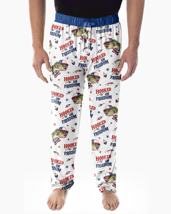 Hooked On Freedom Bamboo Men's Pajama Set