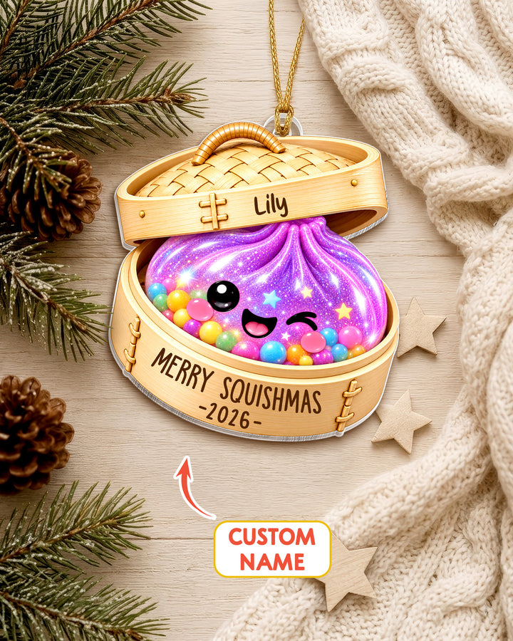 You're Glitter Dumpling- Personalized Acrylic Ornament