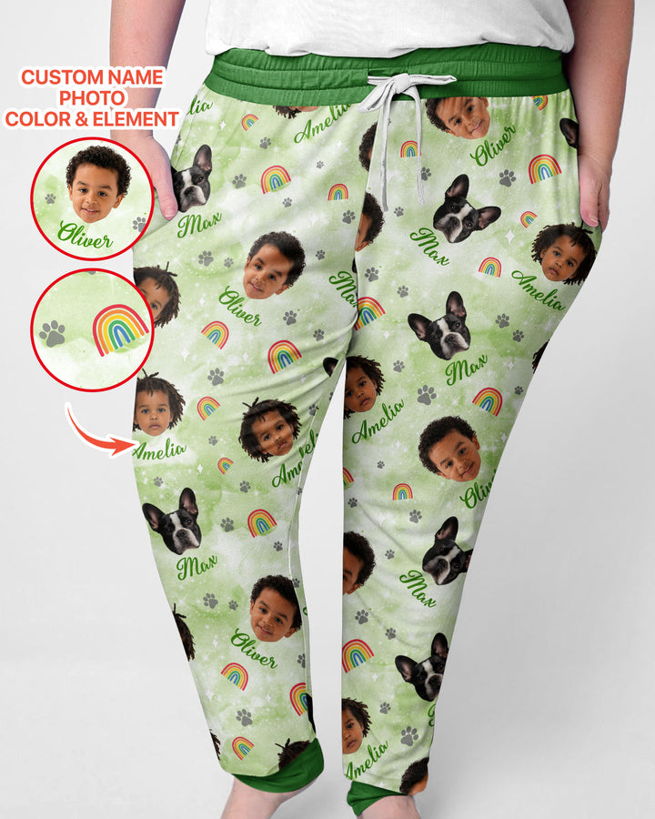Personalized Family Matching Bamboo Women Pajama Set