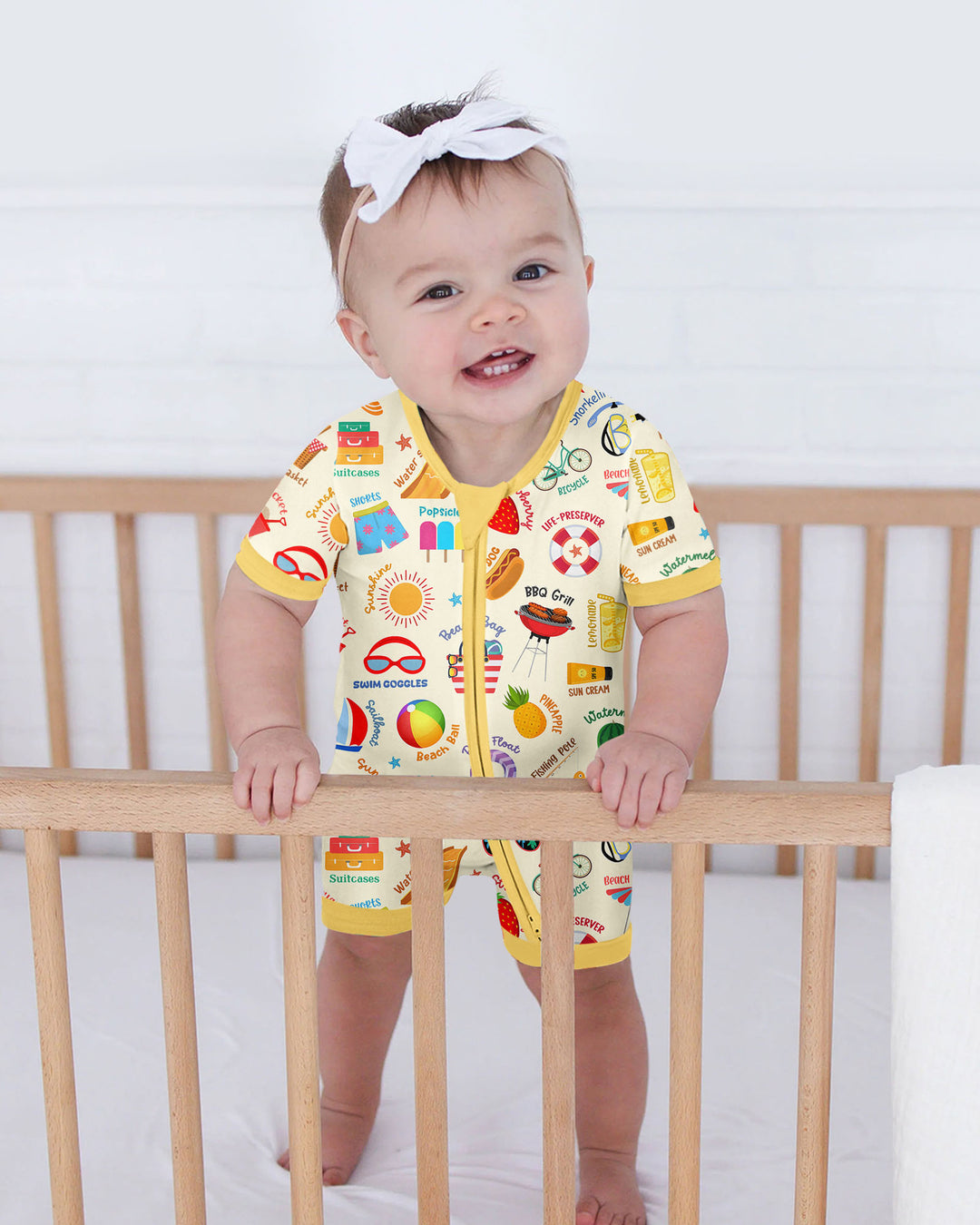 Love Summer Bamboo Shorty Zippy