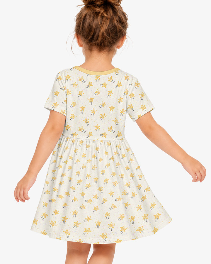 Vorlage Bambus Twirl Kleid