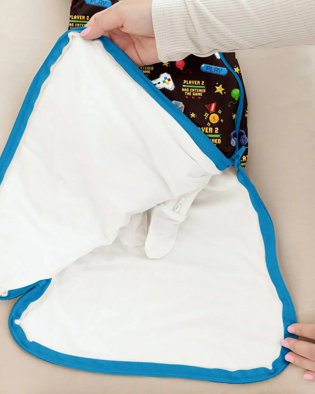 Leveled Up Daddy & Me Matching Bamboo Sleep Bag