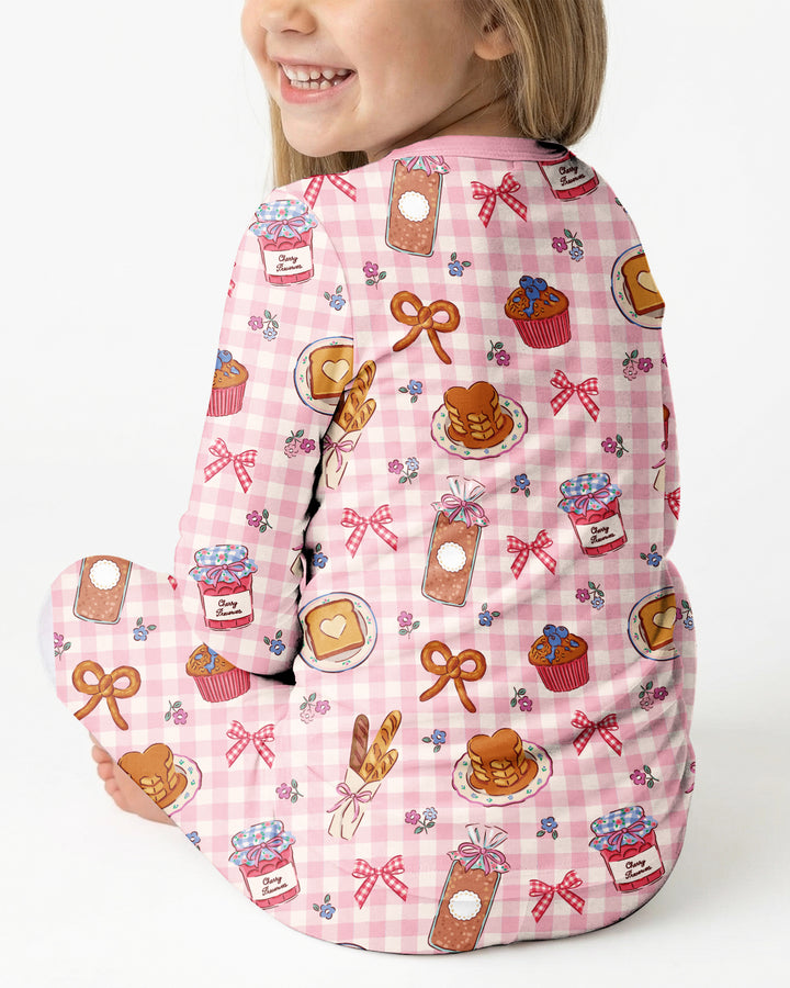 Cottage Pinic Bamboo Two Piece Long Sleeve Pajama Set