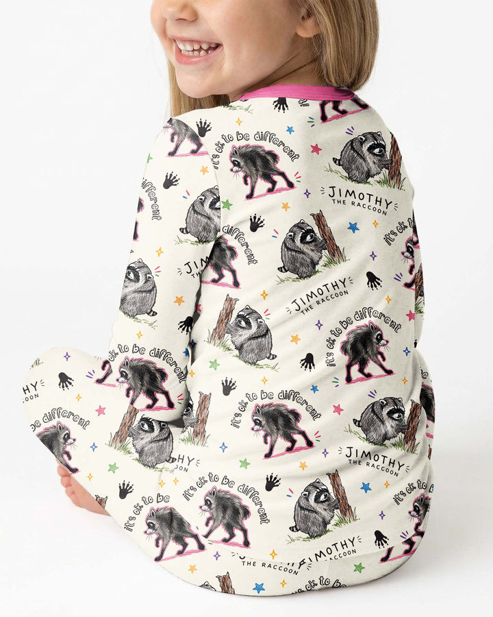 It's Okay to be Jimothy Bamboo Two Piece Long Sleeve Pajama Set