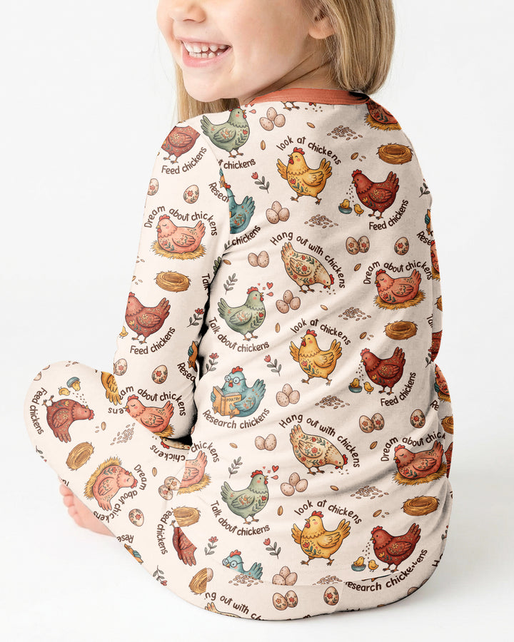 Conjunto de pijama de dos piezas de bambú con mangas largas, plantilla PERSONALIZADA