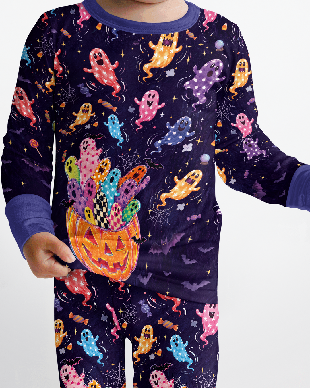 Stay Spooky Bamboo Two Piece Long Sleeve Pajama Set