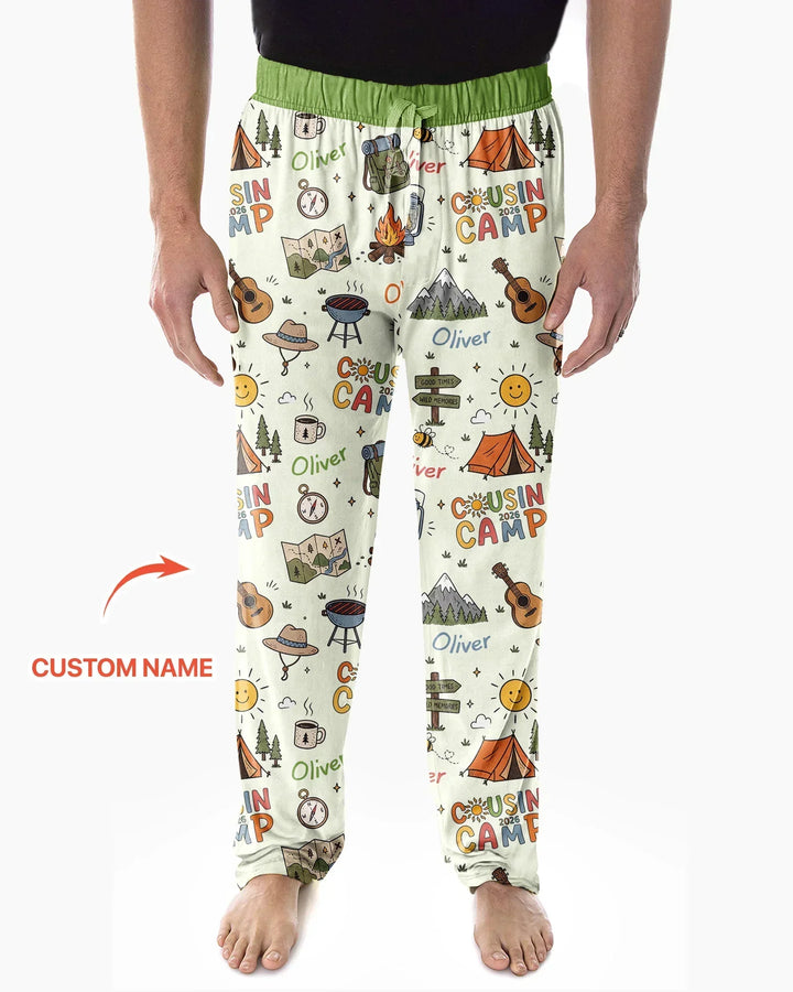 plantilla Conjunto de Pijama de Bambú para Hombre