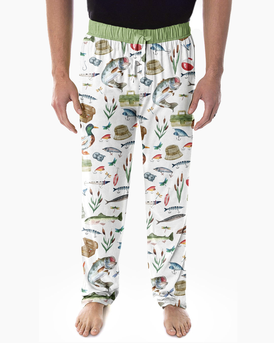 Daddy's Fishing Buddy Daddy& Me Matching Bamboo Men's Pajama Set
