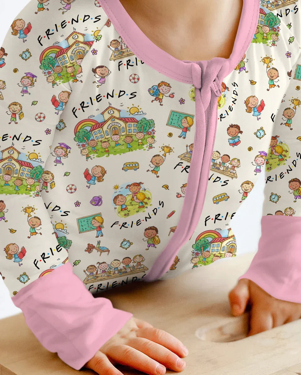 School Friends Forever Bamboo Convertible Zippy