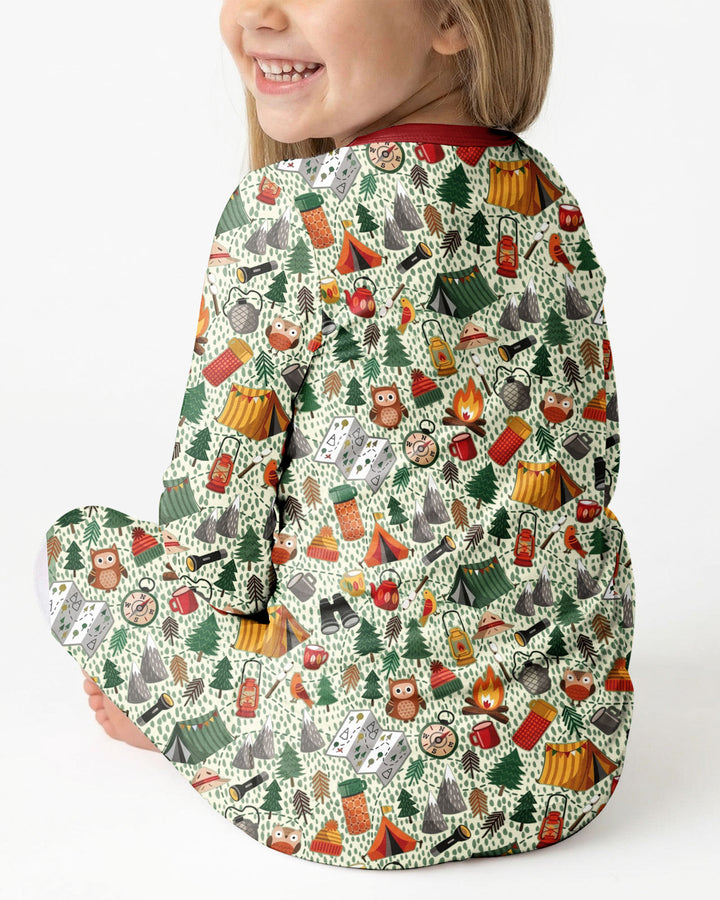 Happy Trails Bamboo Two Piece Long Sleeve Pajama Set