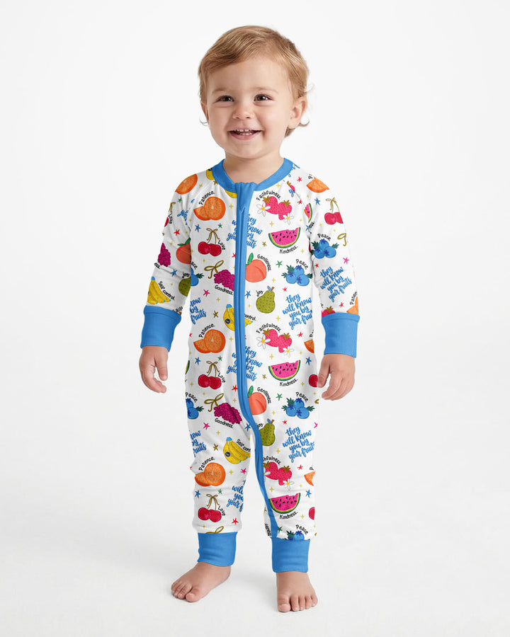 Gerippte Babykleidung mit individuellem Foto - Weich &amp; Skizzenhaft