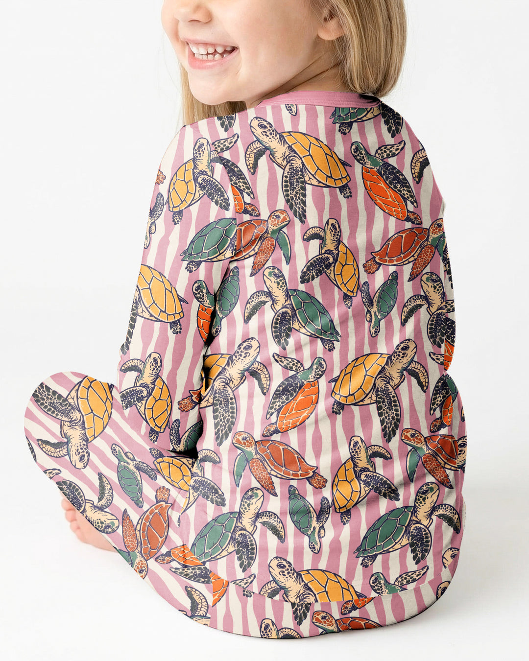 Conjunto de pijama de dos piezas de bambú de manga larga