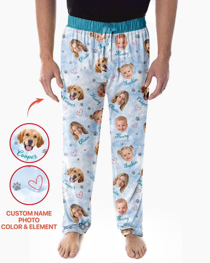 Personalized Family Matching Bamboo Men's Pajama Set