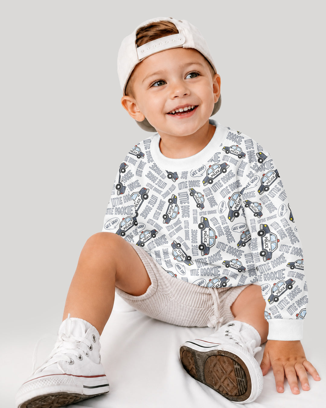Little Rookie Bamboo Crewneck Sweatshirt