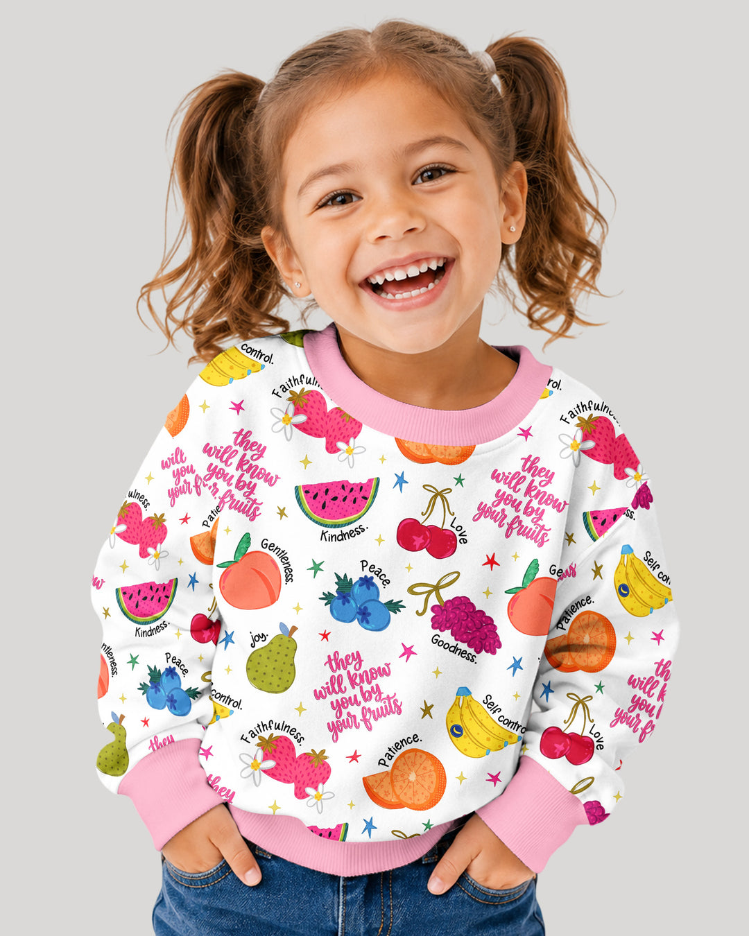 They Will Know You By Your Fruits Bamboo Crewneck Sweatshirt