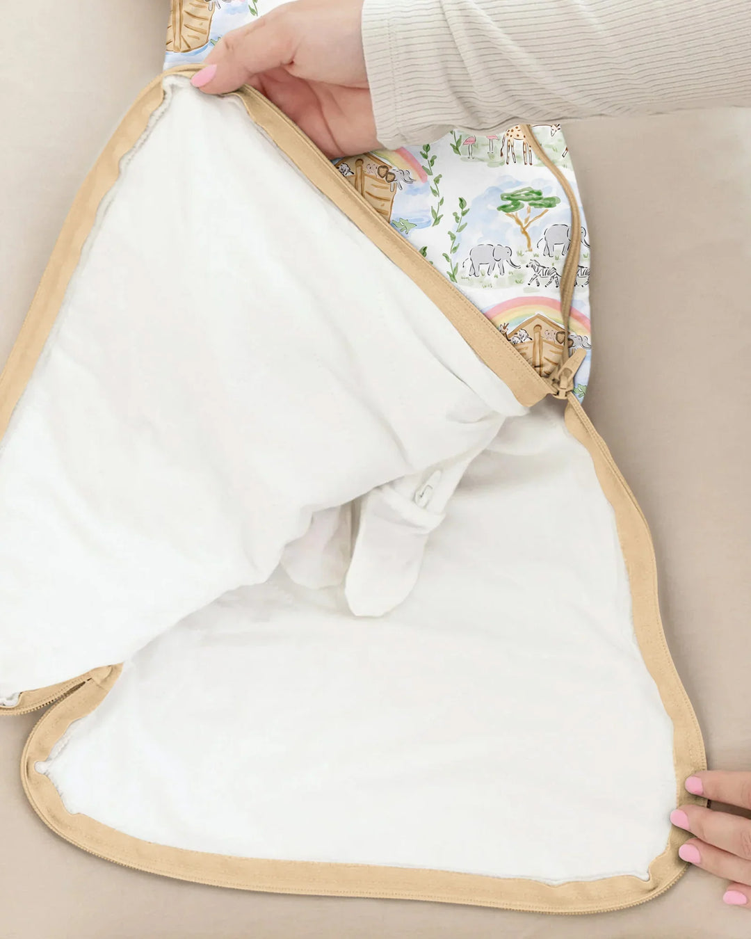 Noah And The Ark Bamboo Sleep Bag