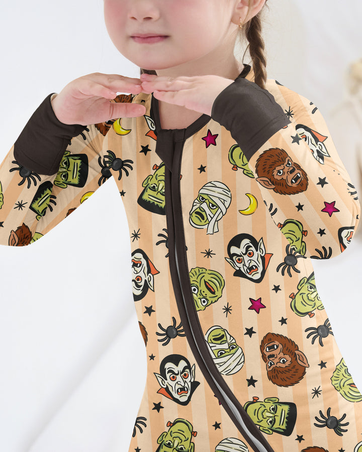Creepy Crew Family Matching Bamboo Convertible Zippy