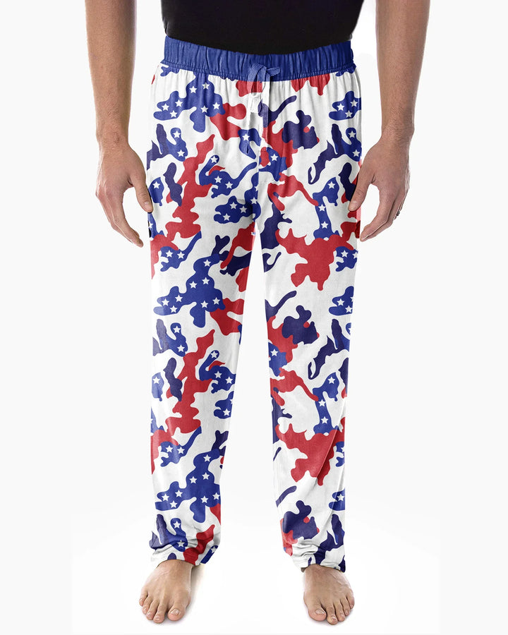 Patriot Camo Daddy & Me Matching Bamboo Men's Pajama Set