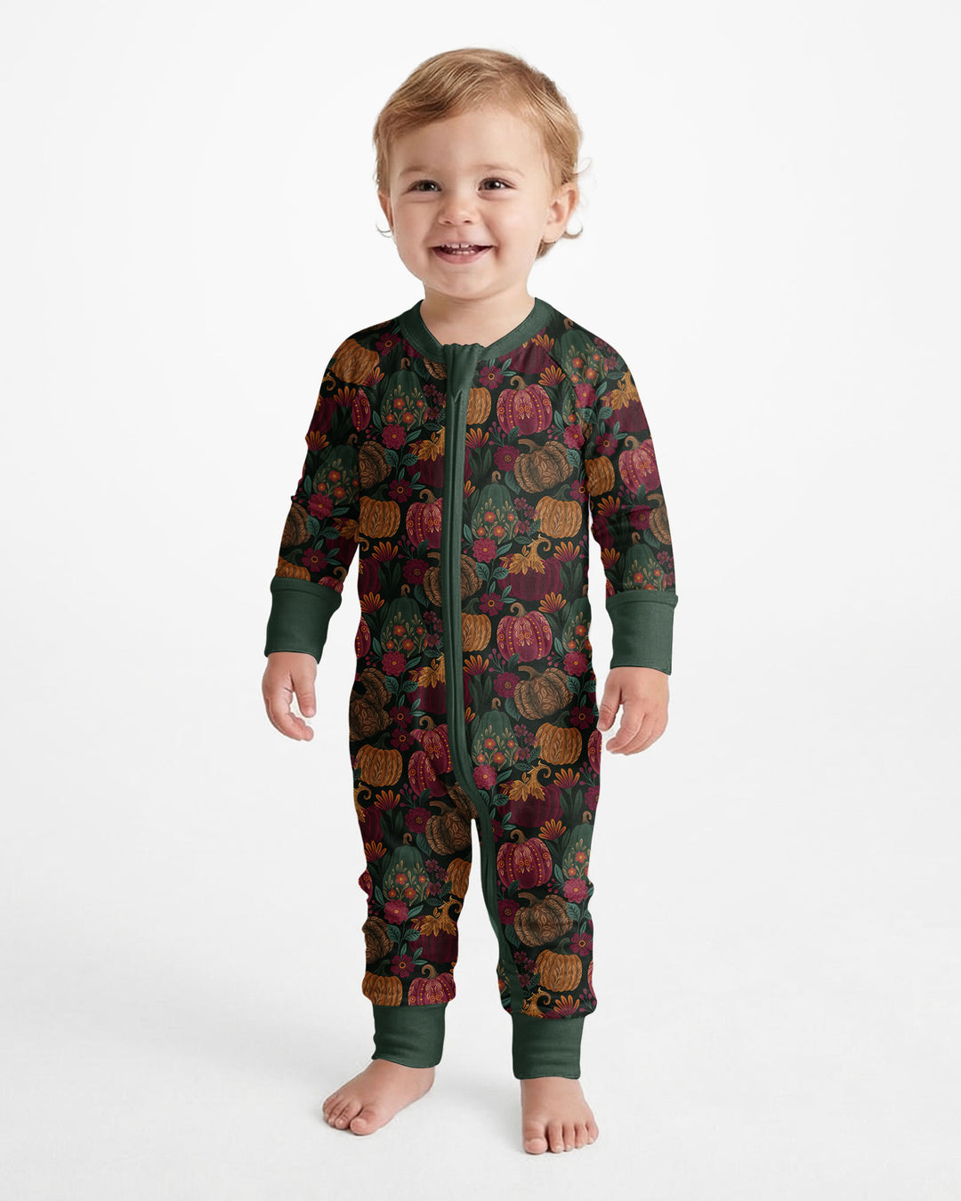 Velvet Pumpkins Bamboo Convertible Zippy