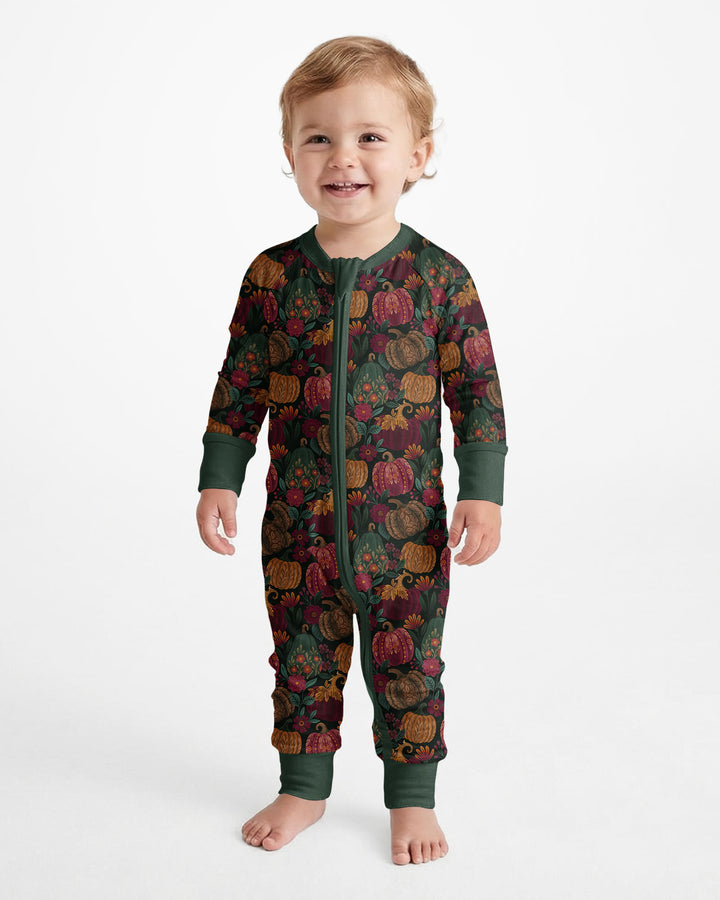 Velvet Pumpkins Bamboo Convertible Zippy