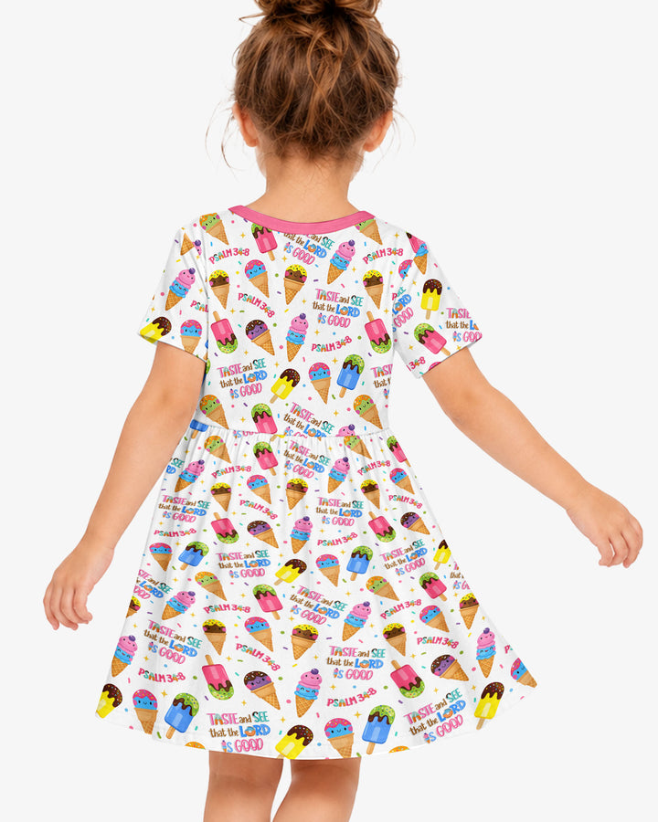 Vorlage Bambus Twirl Kleid