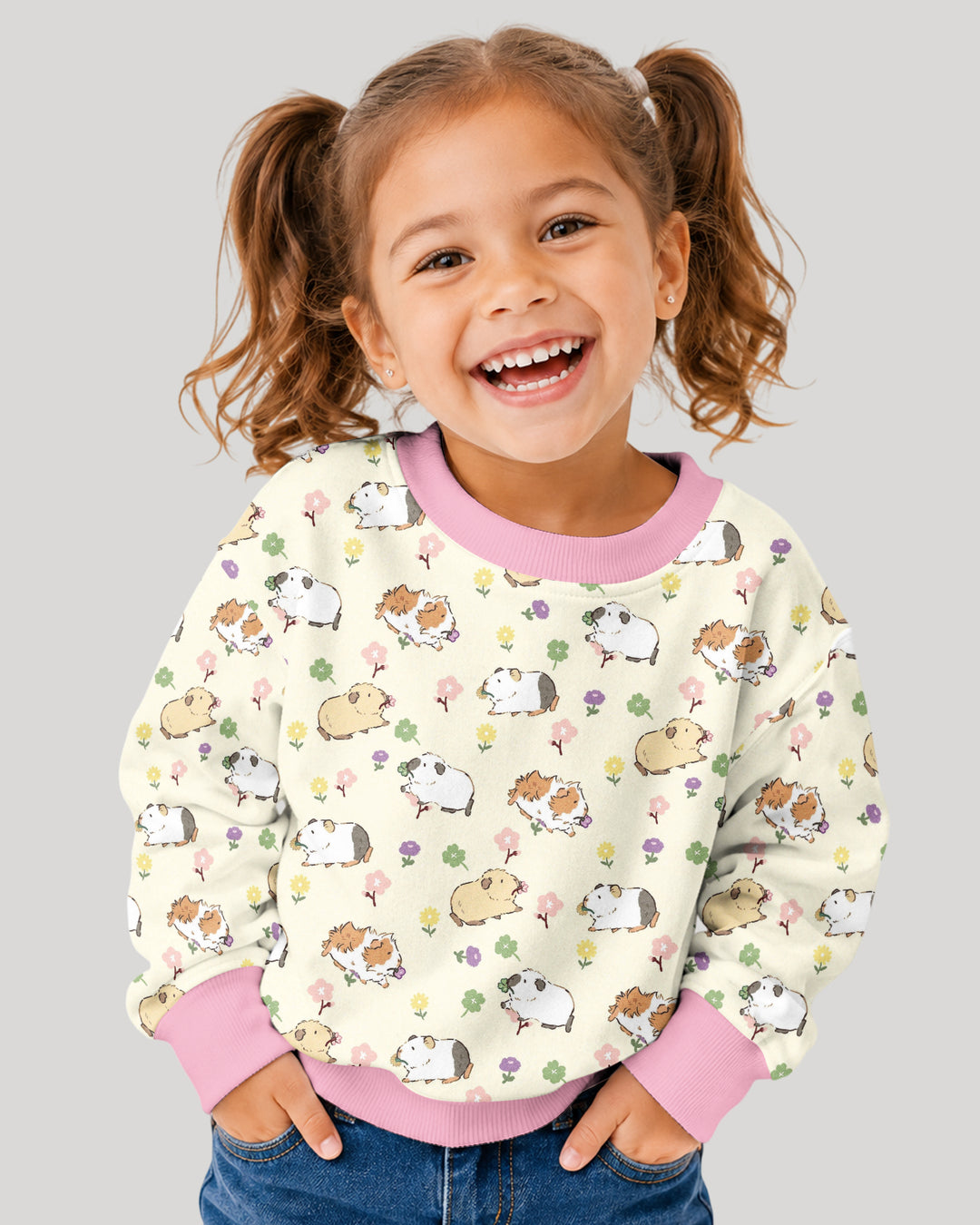Guinea Pig Garden Bamboo Crewneck Sweatshirt