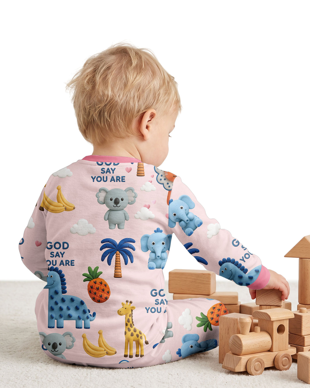 Little Blessings Bamboo Two Piece Long Sleeve Pajama Set