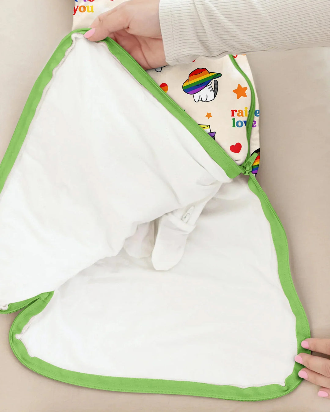 Rainbow Paws Family Matching Bamboo Sleep Bag