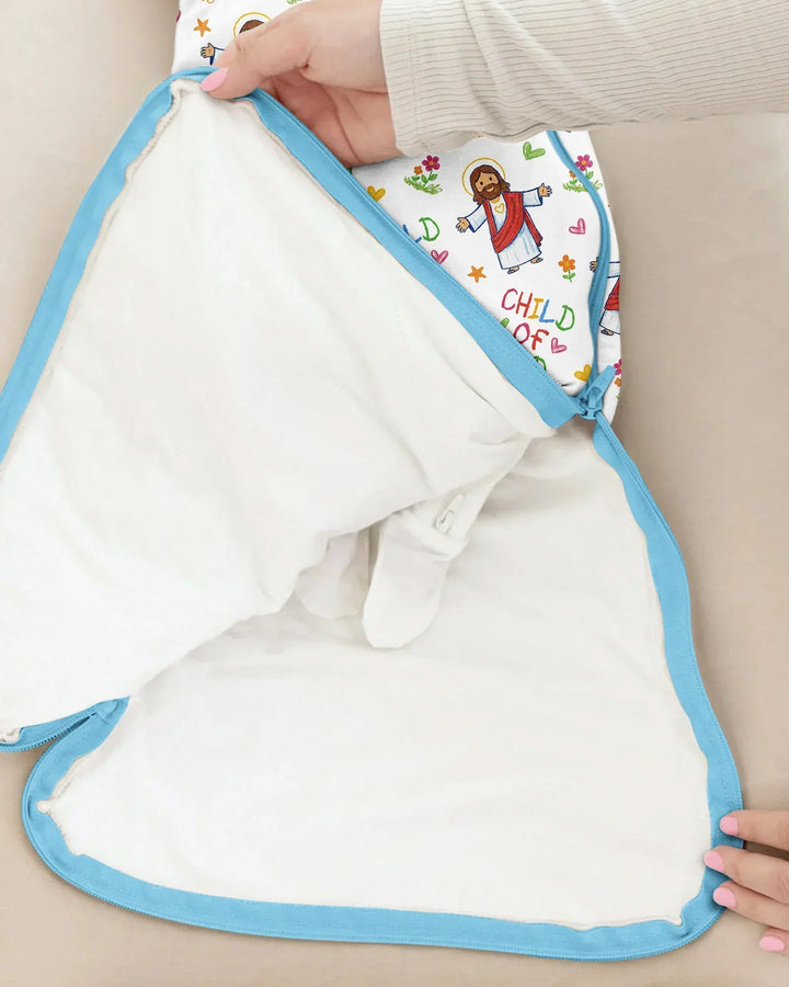 Jesus Loves Me Bamboo Sleep Bag
