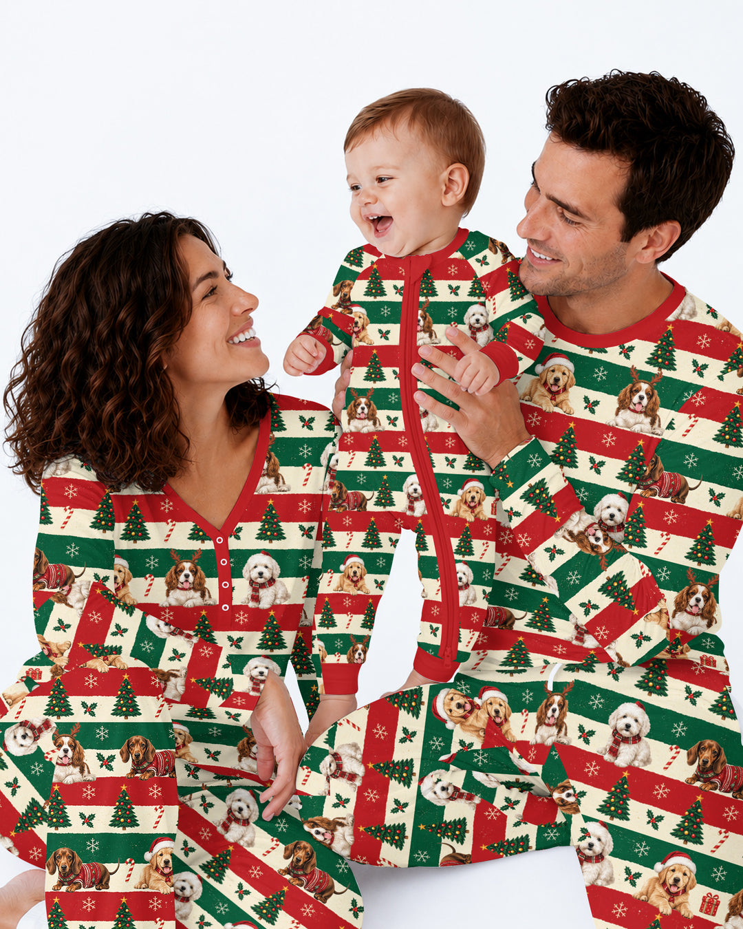 Dog Lover Christmas Bamboo Men's Pajama Set