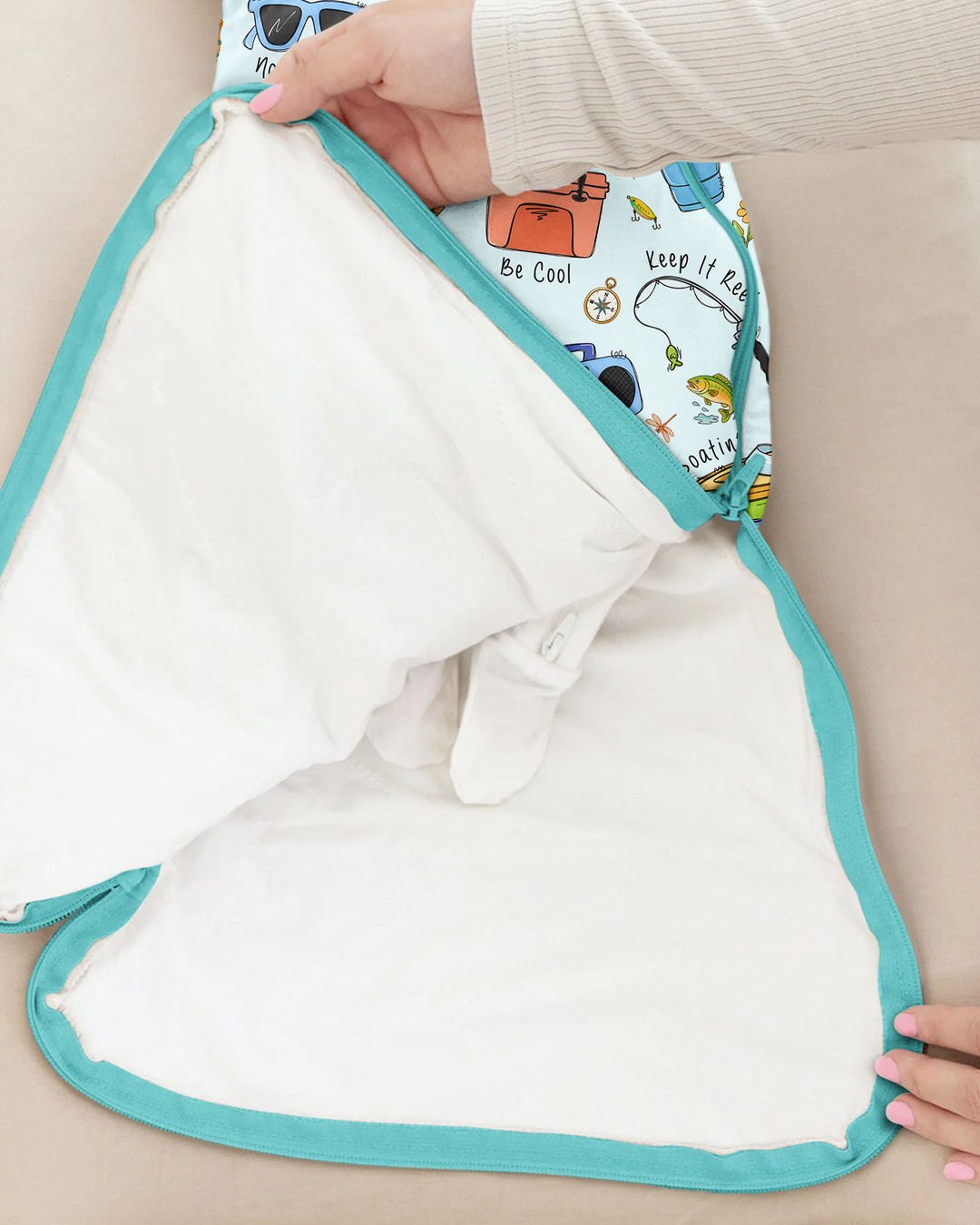 Schlafsack aus Bambus (Vorlage)