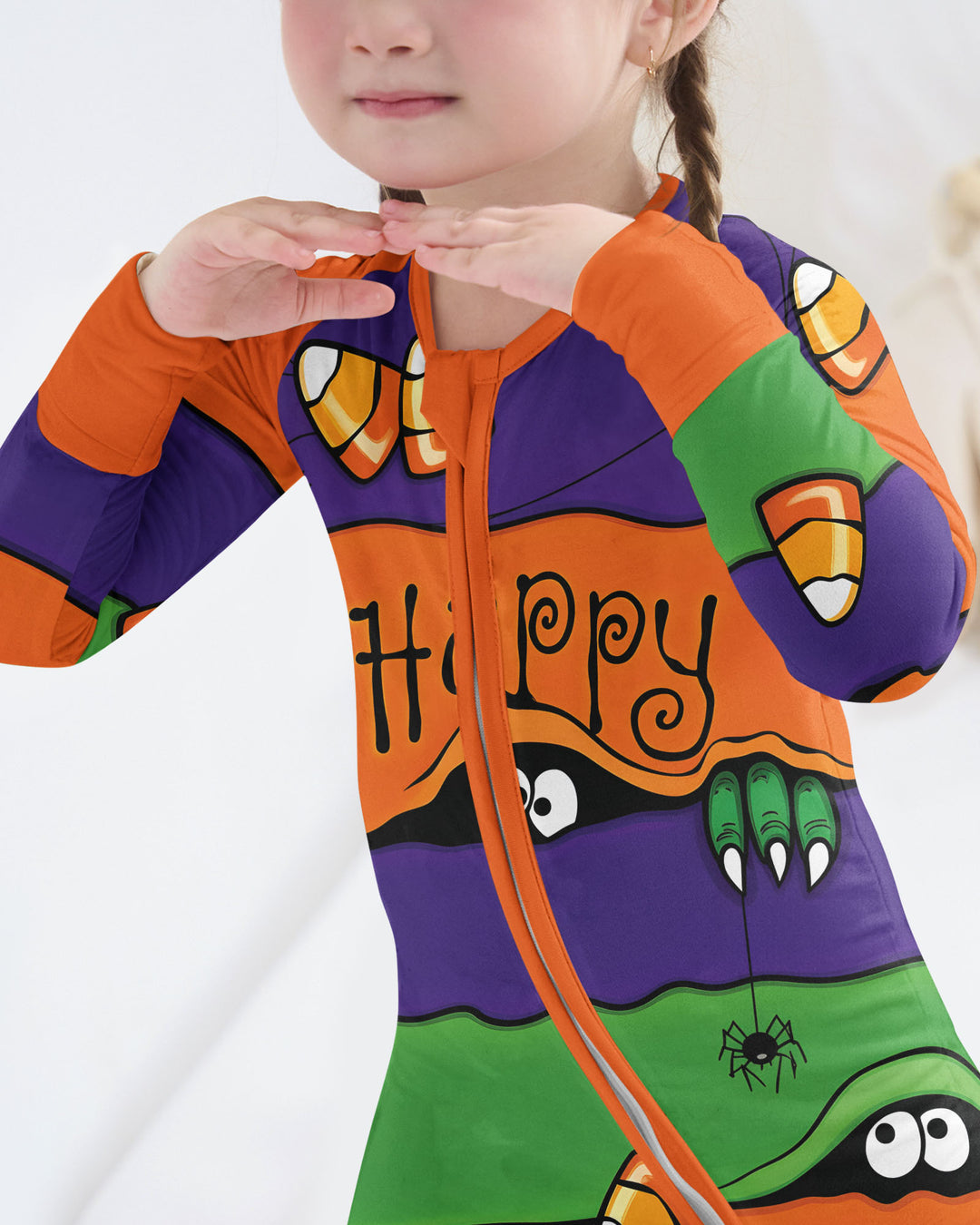 Happy Halloween Bamboo Convertible Zippy
