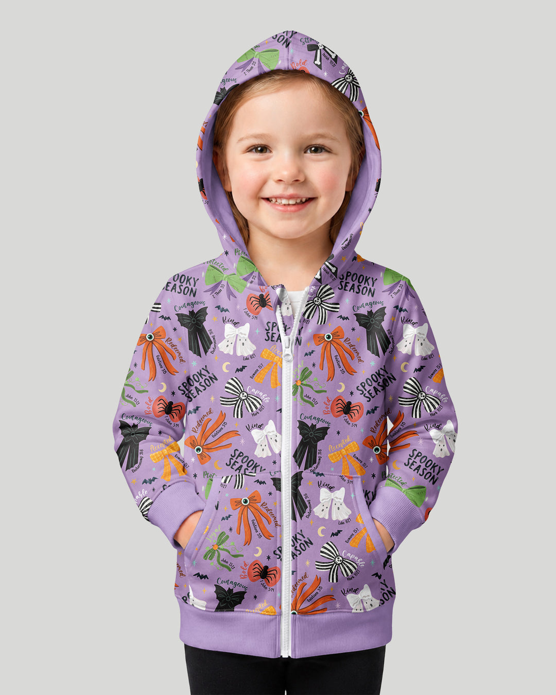 Sudadera con capucha y cremallera Bamboo para plantilla