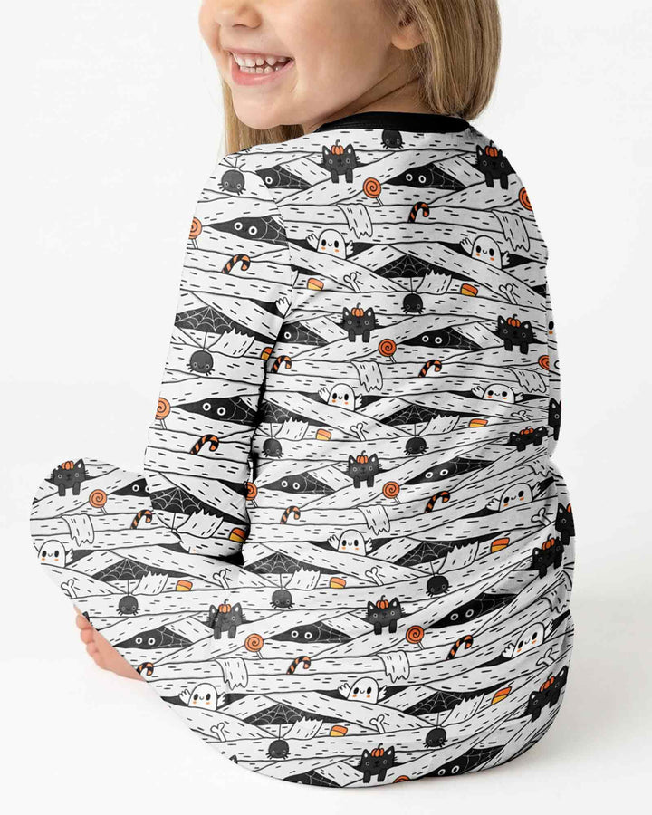 Little Mummy Crew Bamboo Two Piece Long Sleeve Pajama Set