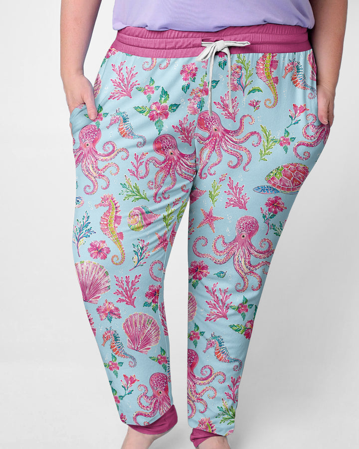 Preppy Palm Beach Bamboo Women Pajama Set