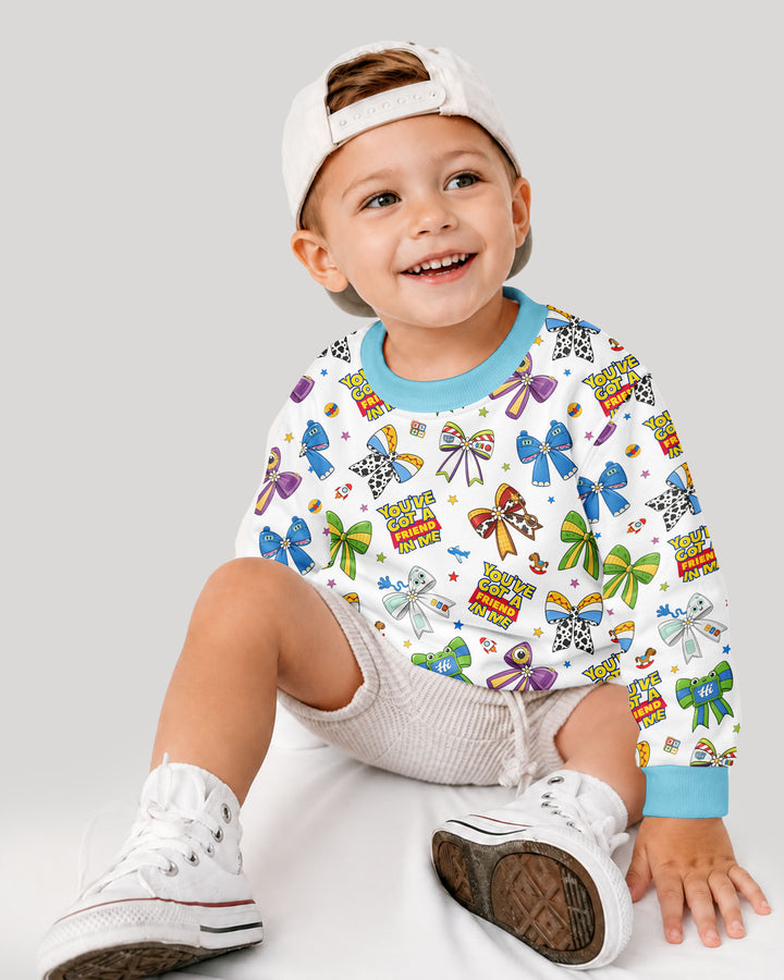 Sudadera de cuello redondo Bamboo Template
