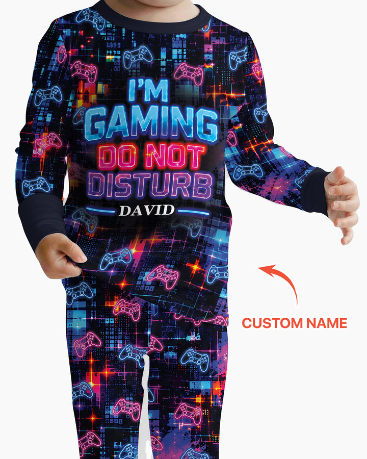 Game Mode On Bamboo Two Piece Long Sleeve Pajama Set