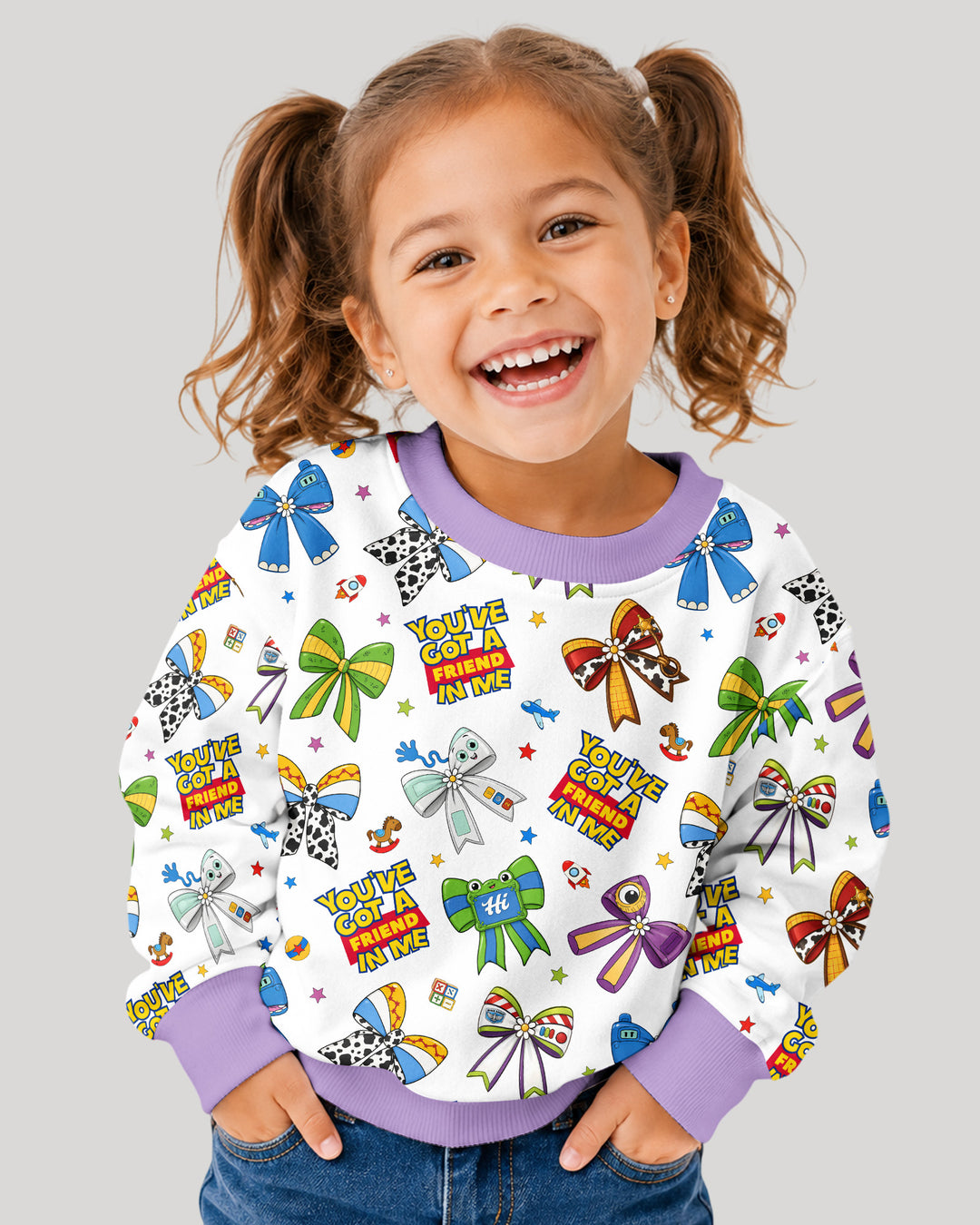 Sudadera de cuello redondo Bamboo Template