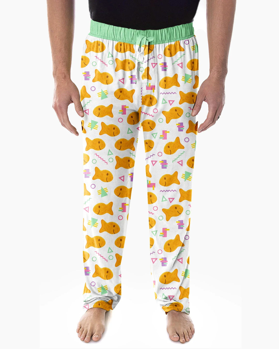 Cheesy Fishies Family Matching Bamboo Men's Pajama Set